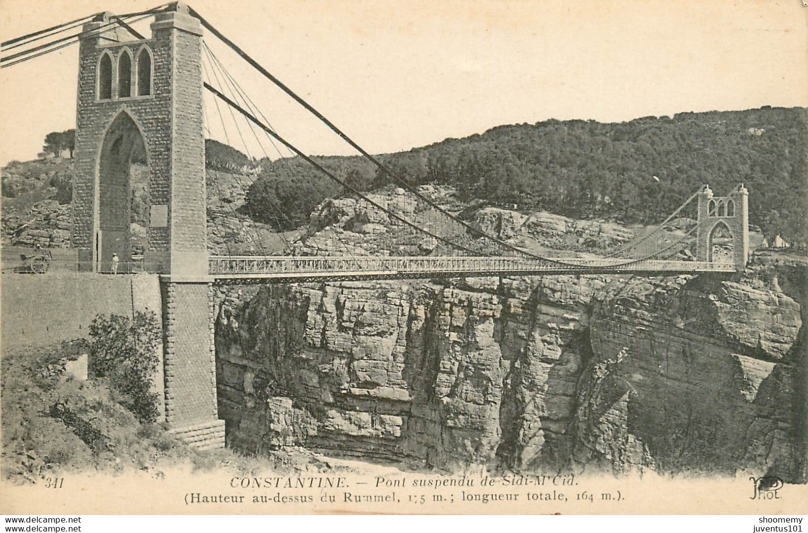 CPA Constantine-Pont Suspendu De Sidi M'Cid-341       L2182 - Constantine