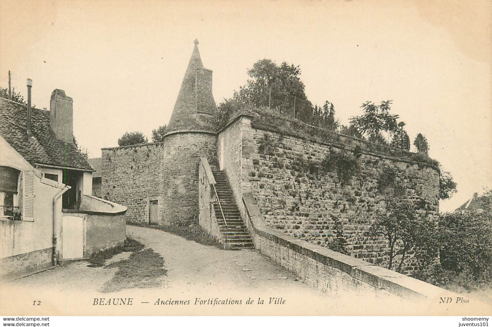CPA Beaune-Anciennes Fortifications De La Ville-12       L2183 - Beaune