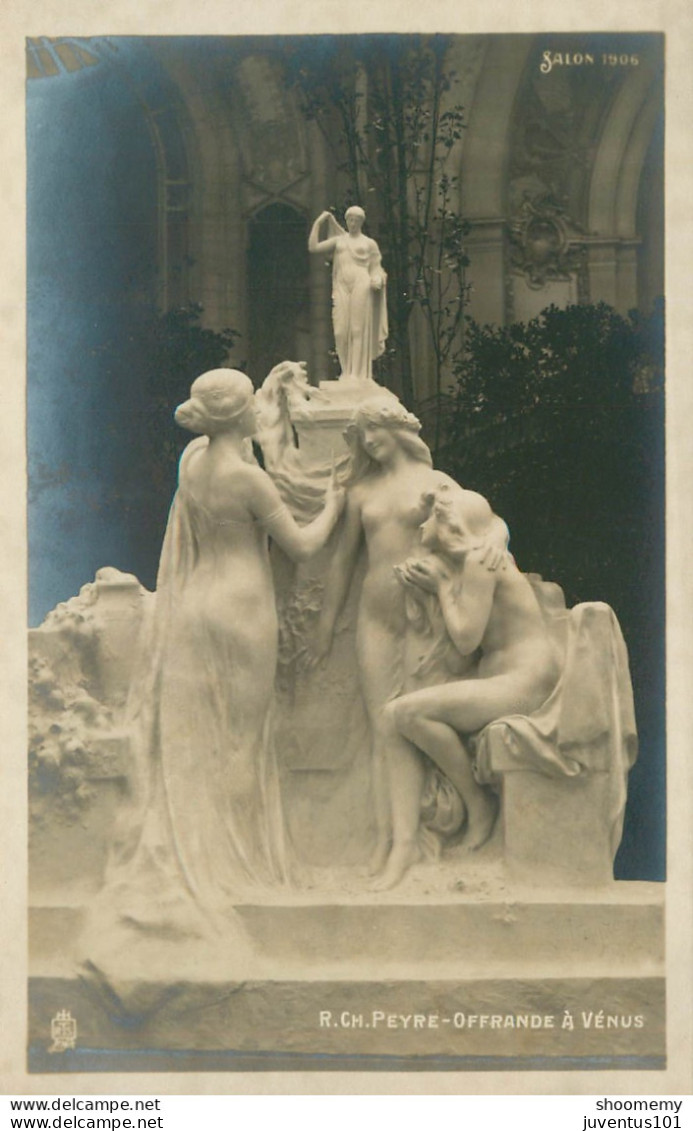 CPA Peyre-Offrande à Venus      L2186 - Sculpturen