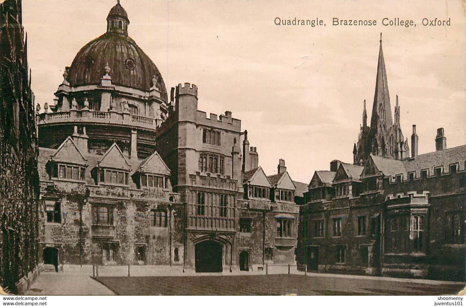 CPSM Quadrangle,Brazenose College,Oxford-Timbre     L2203 - Oxford
