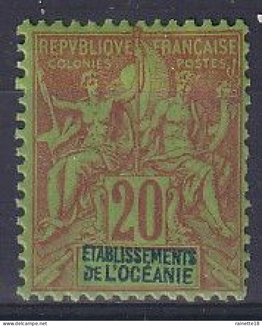 Océanie                                                   7 * - Unused Stamps