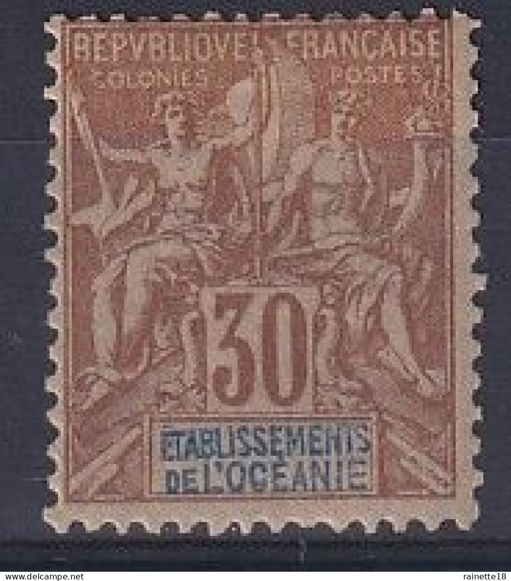 Océanie                                                   9 * - Unused Stamps