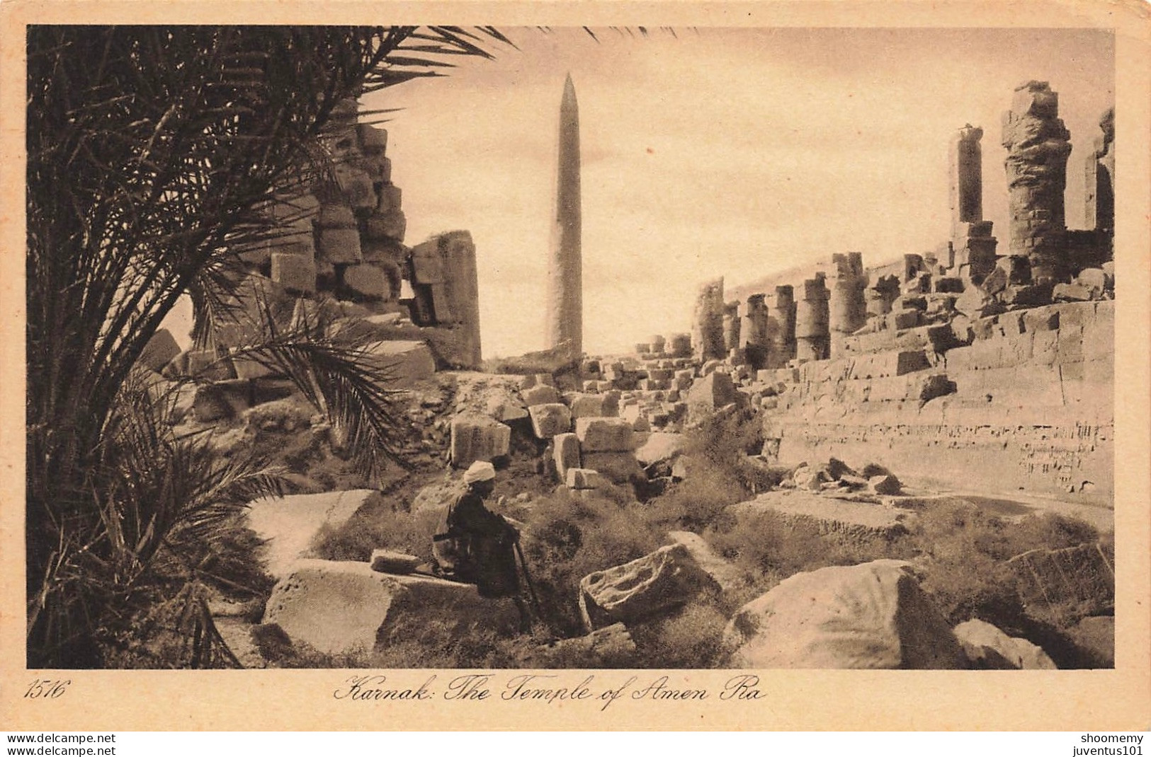 CPA Karnak-The Temple Of Amen Ra      L2408 - Andere & Zonder Classificatie