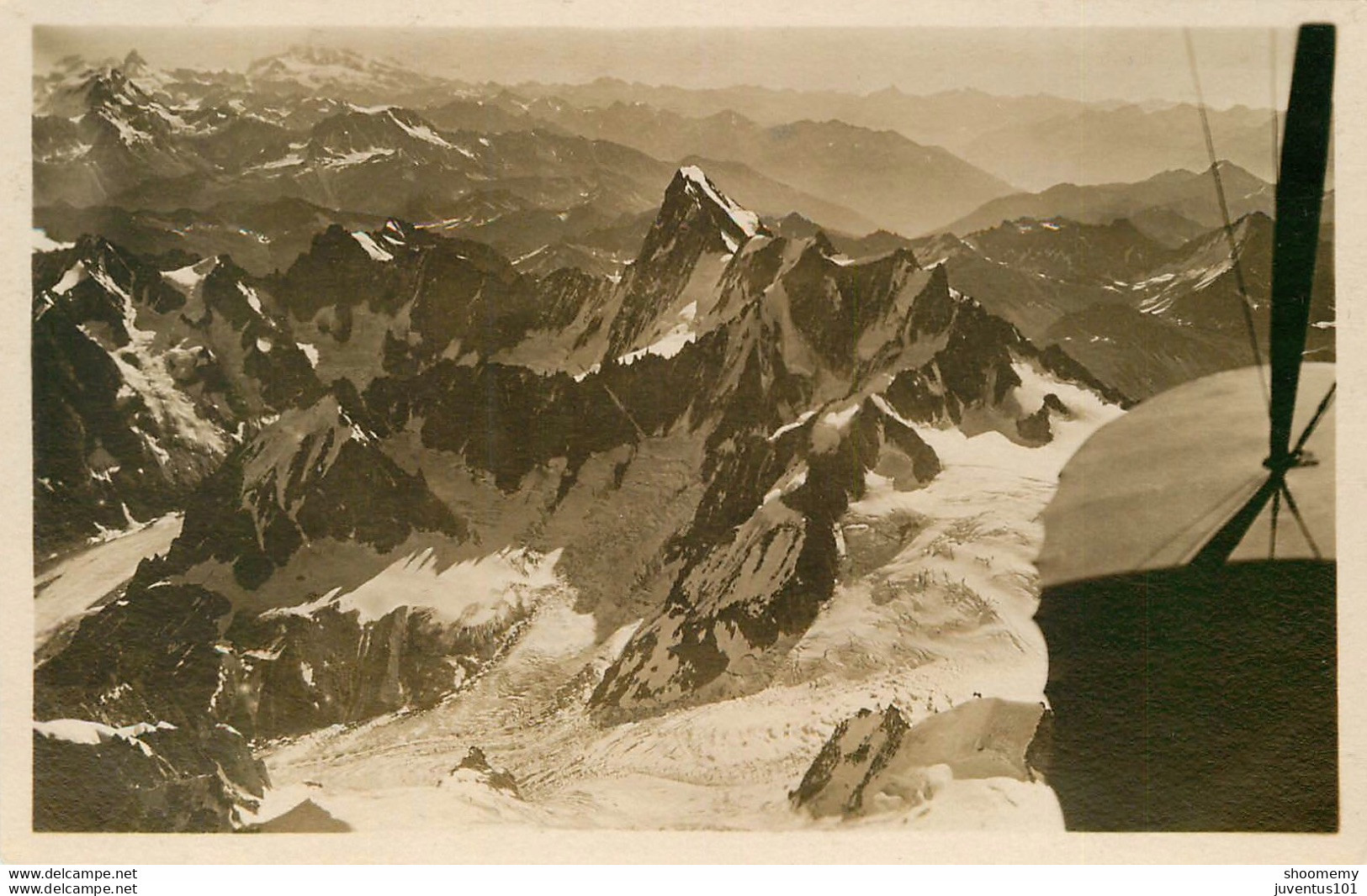 CPA Glacier Du Tour,Grandes Jorasses Et Alpes Valaisannes     L1505 - Sonstige & Ohne Zuordnung