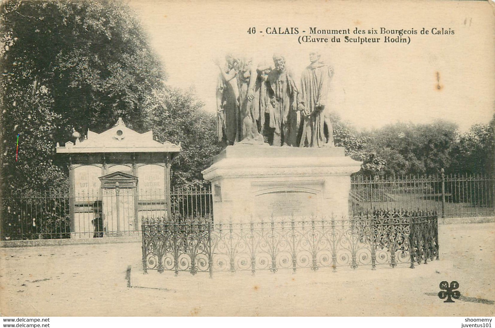 CPA Calais-Monument Des Six Bourgeois De Calais-46      L1680 - Calais