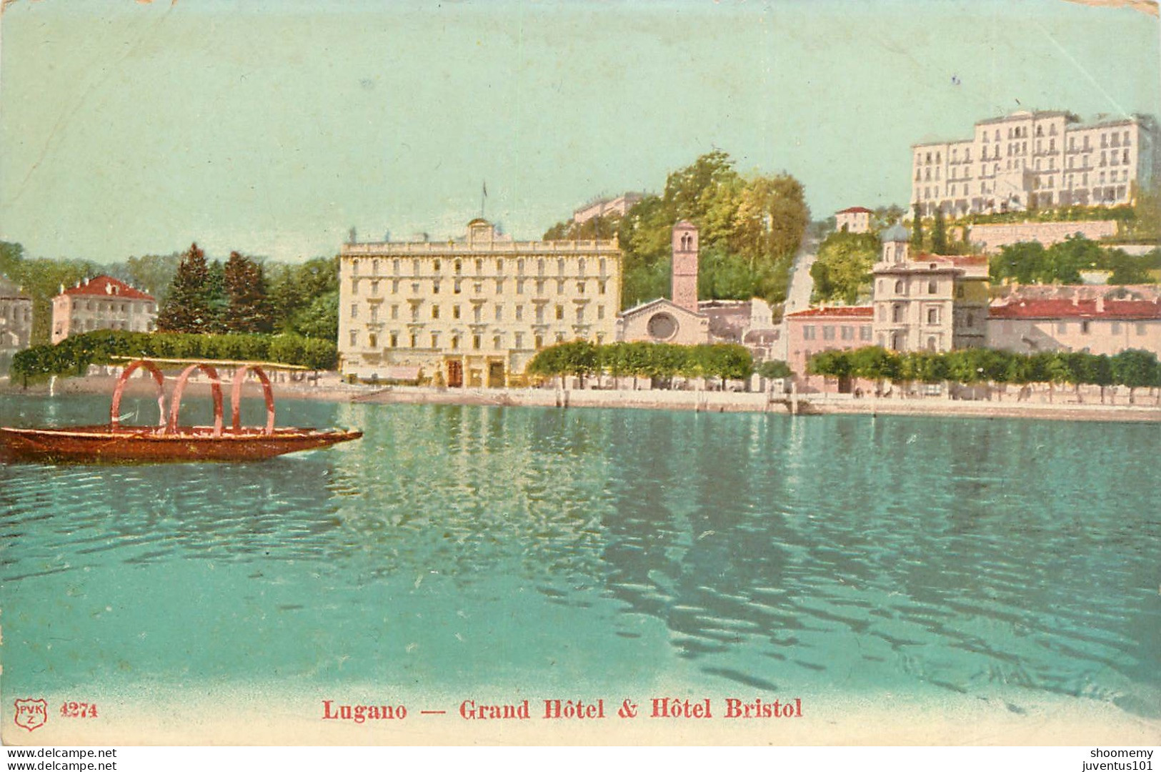 CPA Lugano-Grand Hôtel-Hôtel Bristol       L2246 - Lugano