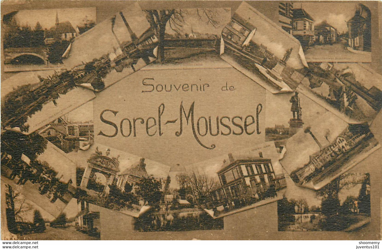 CPA Souvenir De Sorel Moussel     L1104 - Sorel-Moussel