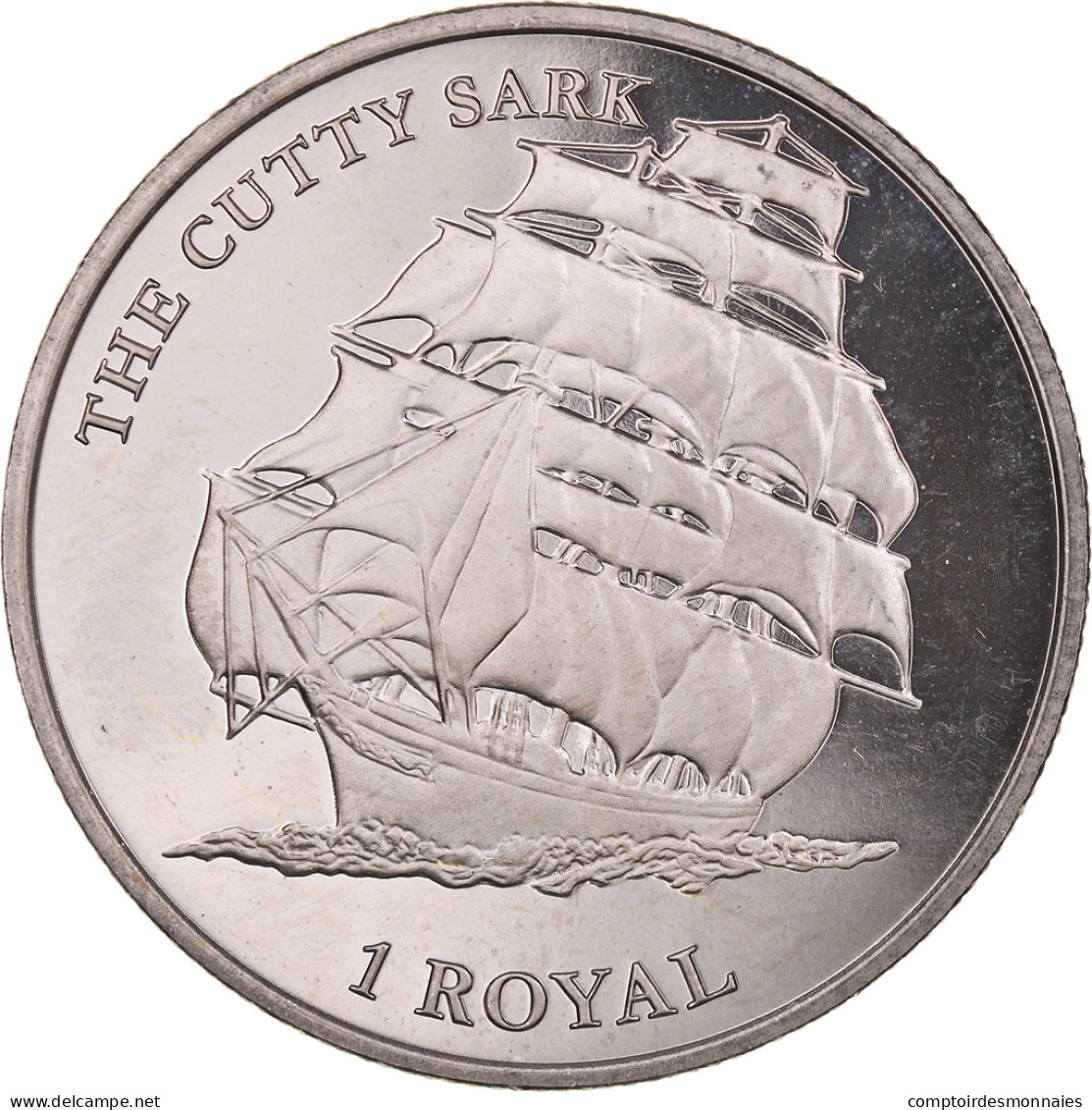 Monnaie, Territoire Britannique De L'océan Indien, Le Cutty Sark, 1 Royal - Maundy Sets & Herdenkings