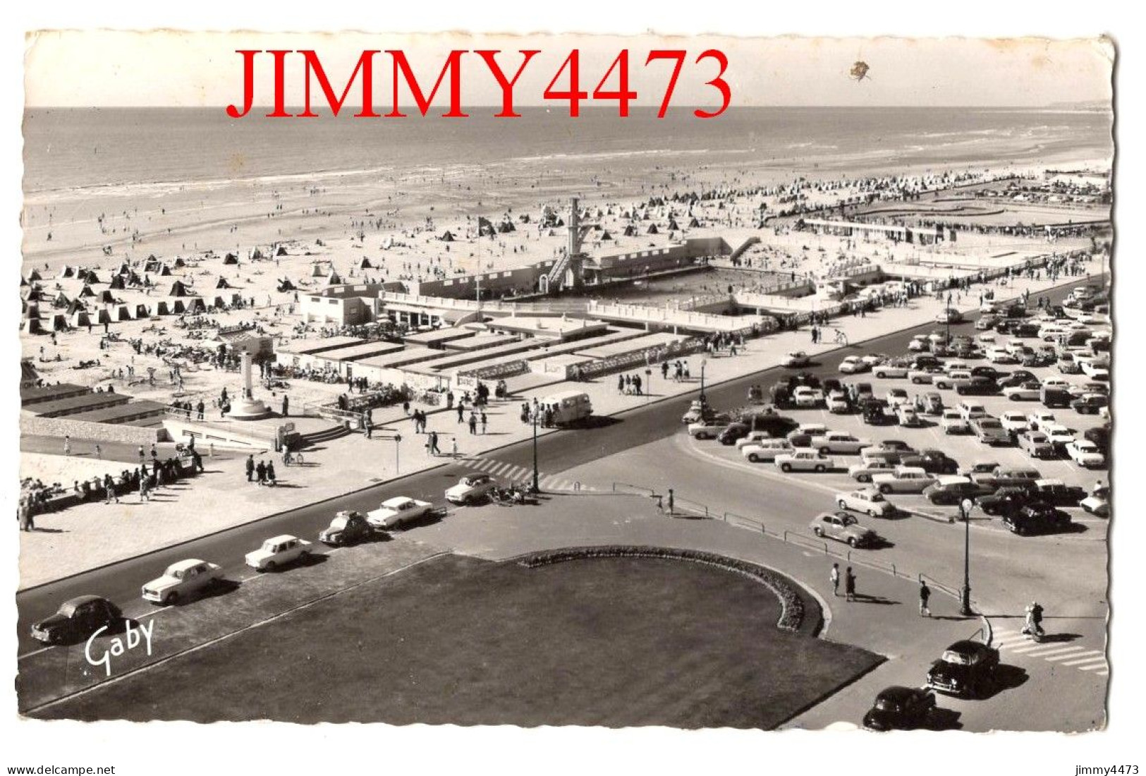 CPSM - LE TOUQUET-PARIS-PLAGE En 1964 - Vue Générale De La Plage ( Rue Bien Animée ) N° 1 - GABY - Edit. ARTAUD - Le Touquet