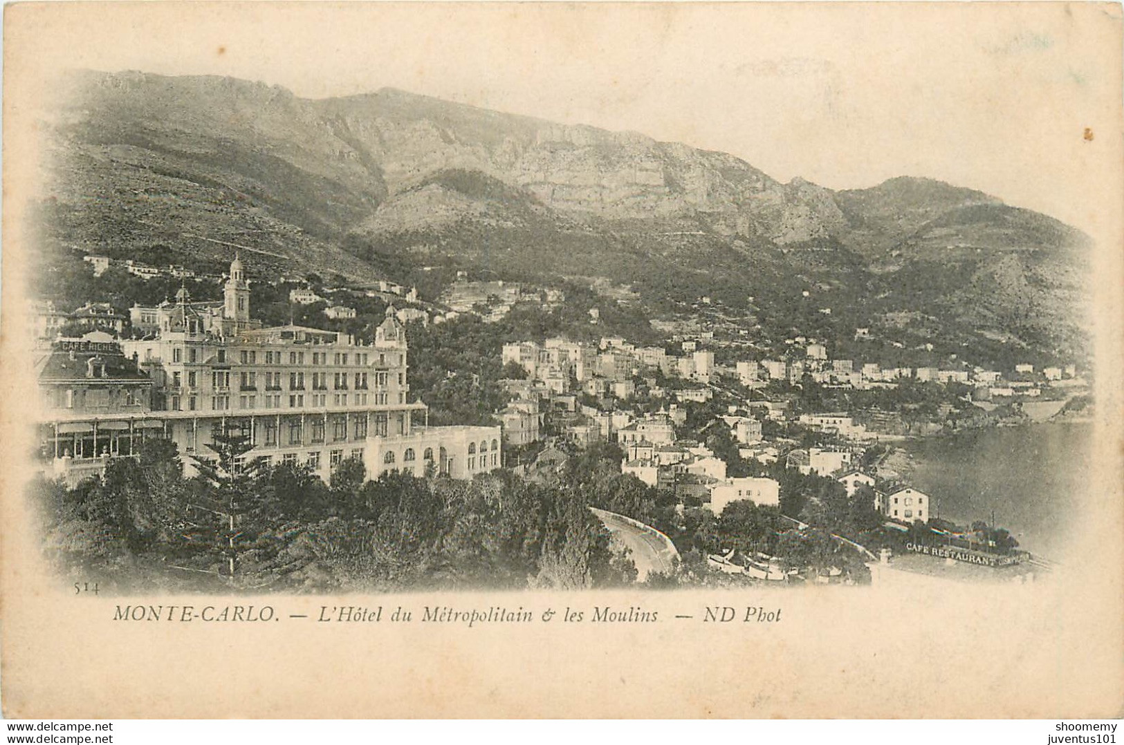 CPA Monaco-Monte Carlo-L'hôtel Du Métropolitain     L1070 - Monte-Carlo