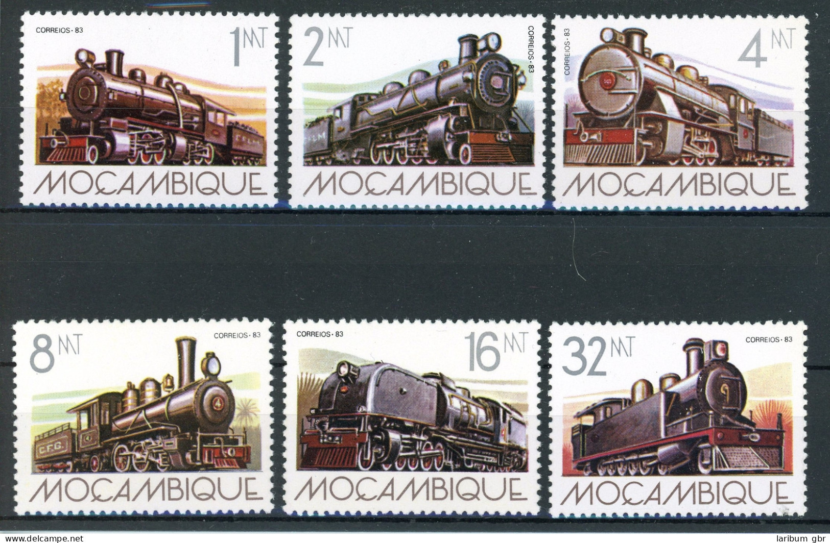 Mocambique 936 - 941 Postfrisch Eisenbahn #IV480 - Mosambik