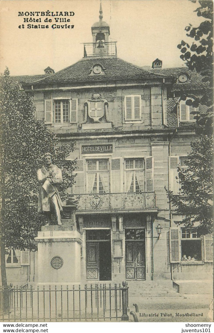 CPA Montbéliard-Hôtel De Ville     L1257 - Montbéliard