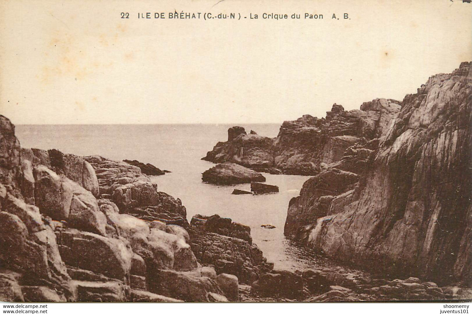 CPA Ile De Bréhat-La Crique Du Paon-22        L1629 - Ile De Bréhat