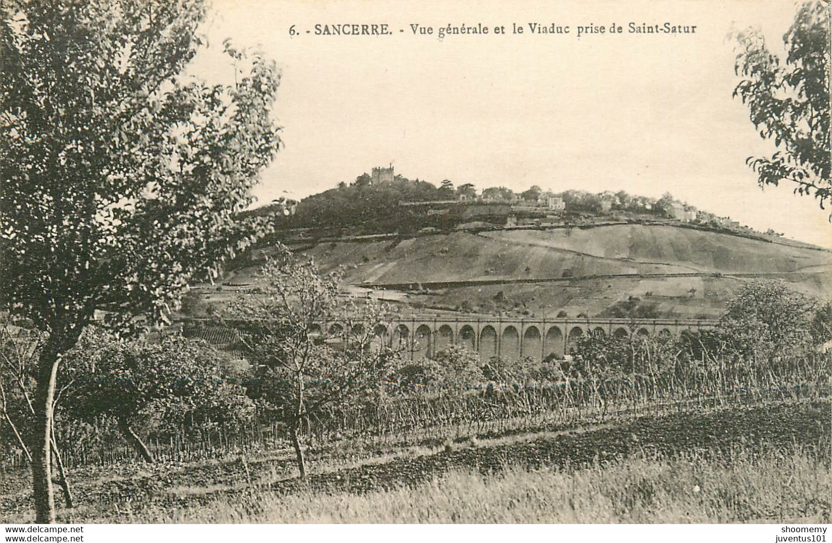 CPA Sancerre-Vue Générale Et Le Viaduc Prise De Saint Satur     L1543 - Sancerre