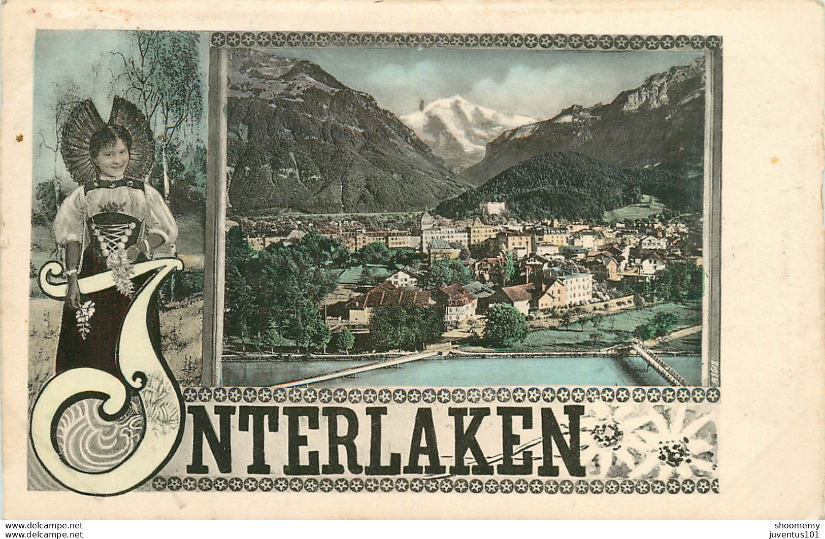 CPA Interlaken-Timbre    L2115 - Interlaken