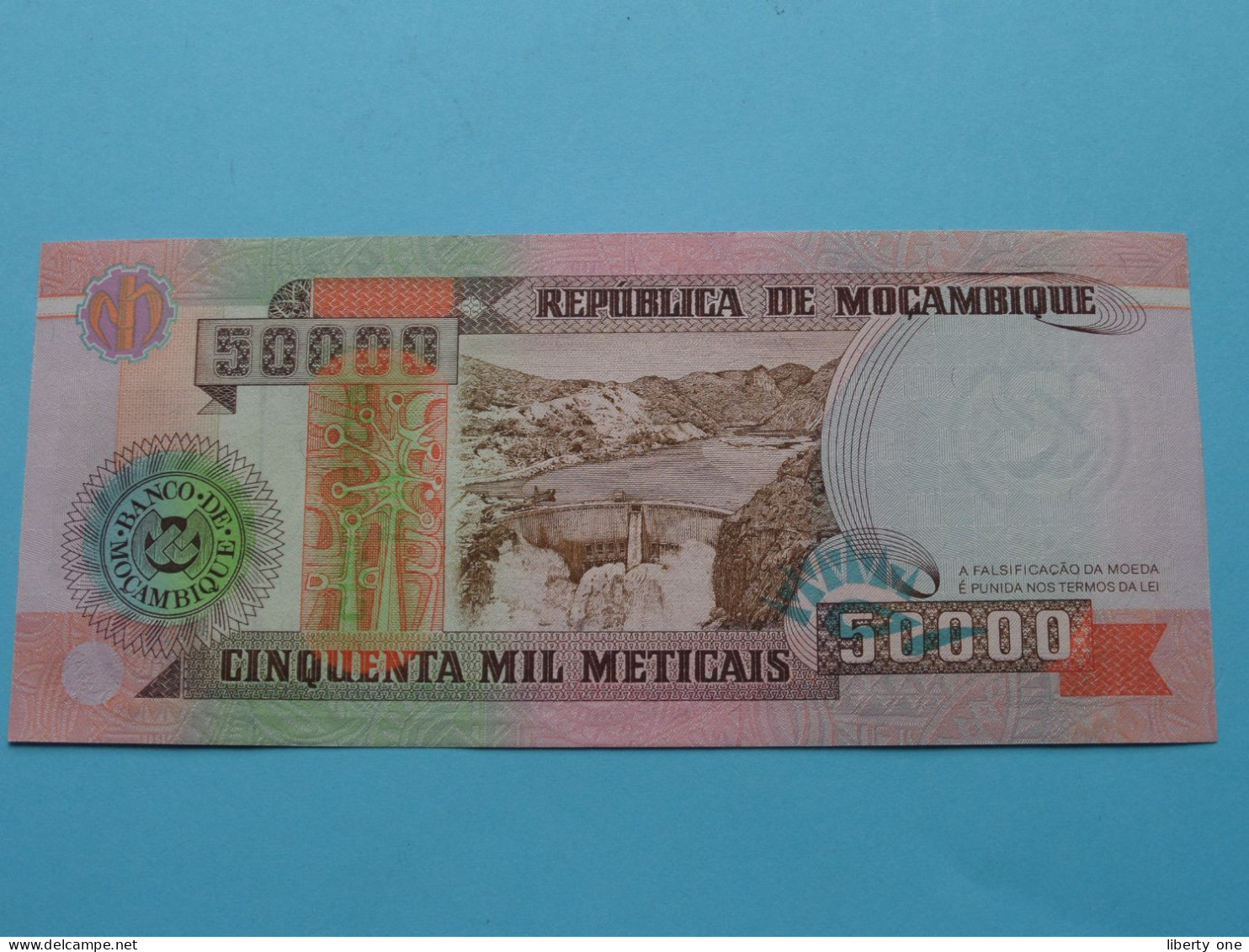50.000 Meticais (1993) Mocambique ( For Grade See SCANS ) UNC ! - Moçambique