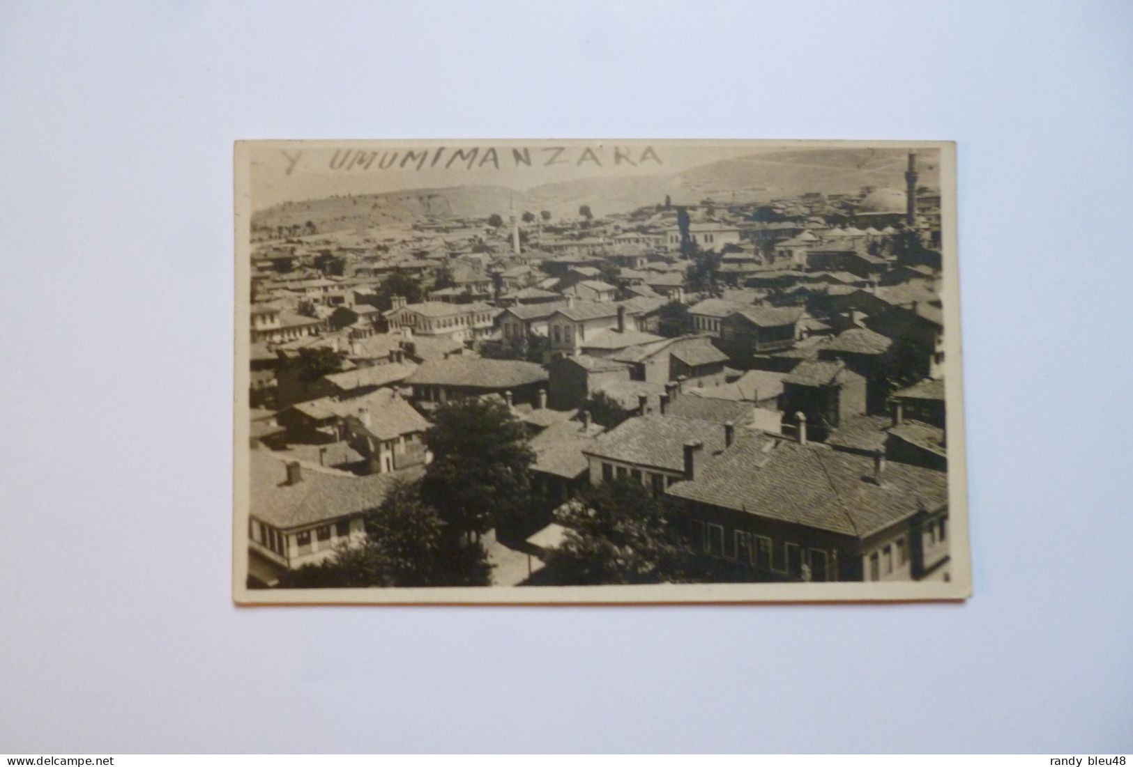 Carte Photo  ISTAMBUL  -  UMUMINANZAKA  -  Turquie  - 1931 - Serbia