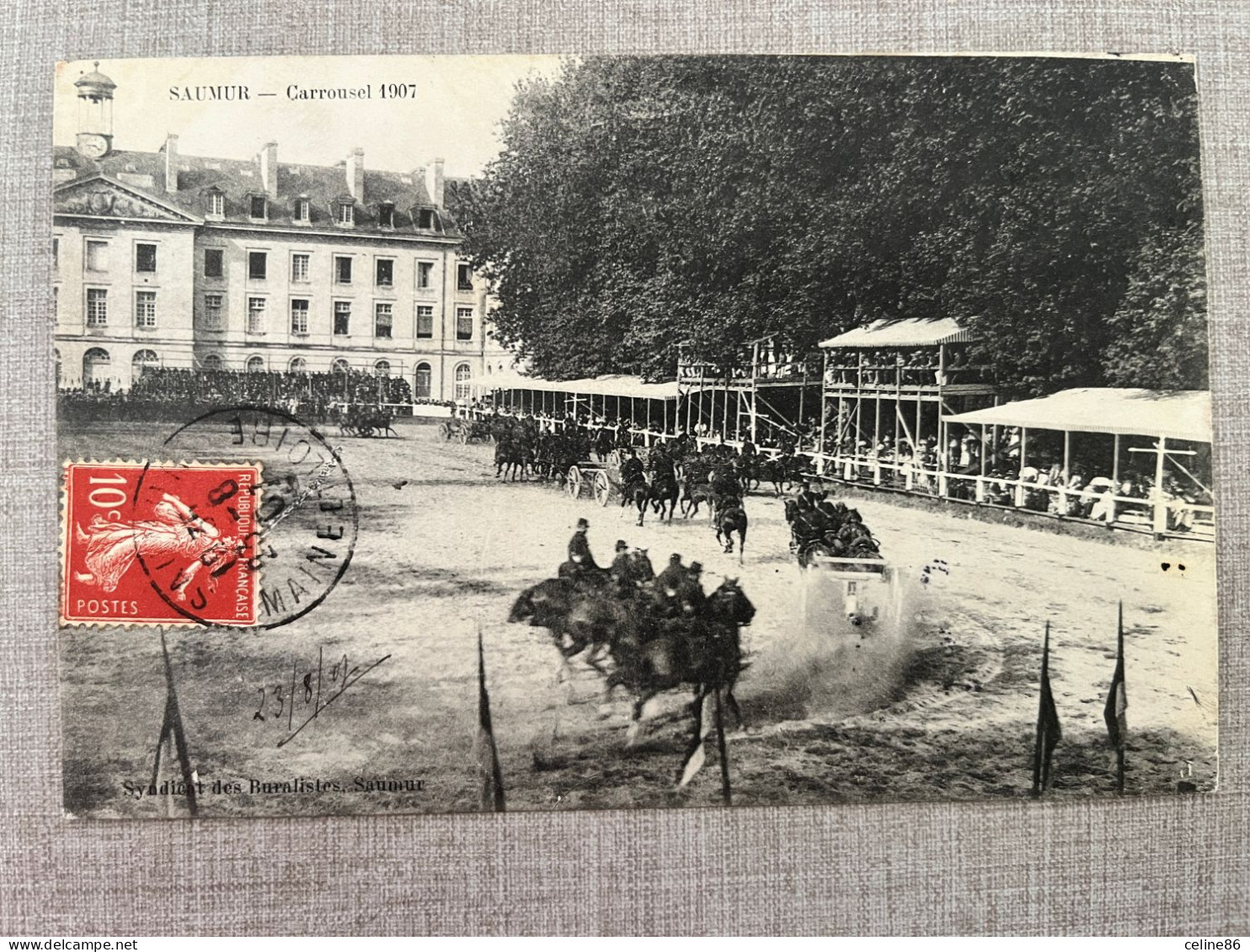 SAUMUR Carrousel 1907 - Saumur