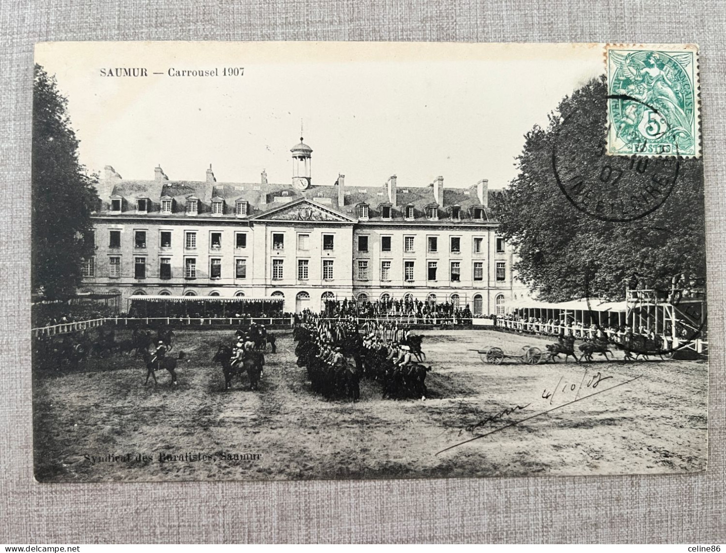 SAUMUR Carrousel 1907 - Saumur