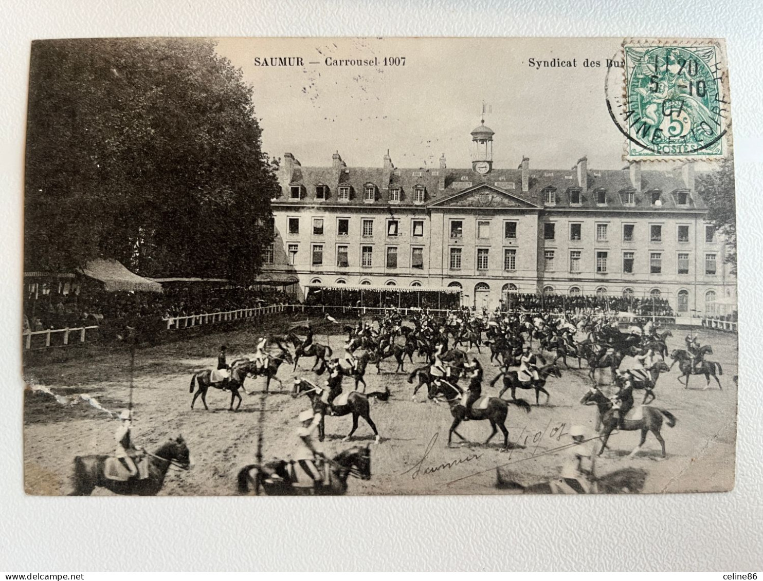 SAUMUR Carrousel 1907 - Saumur