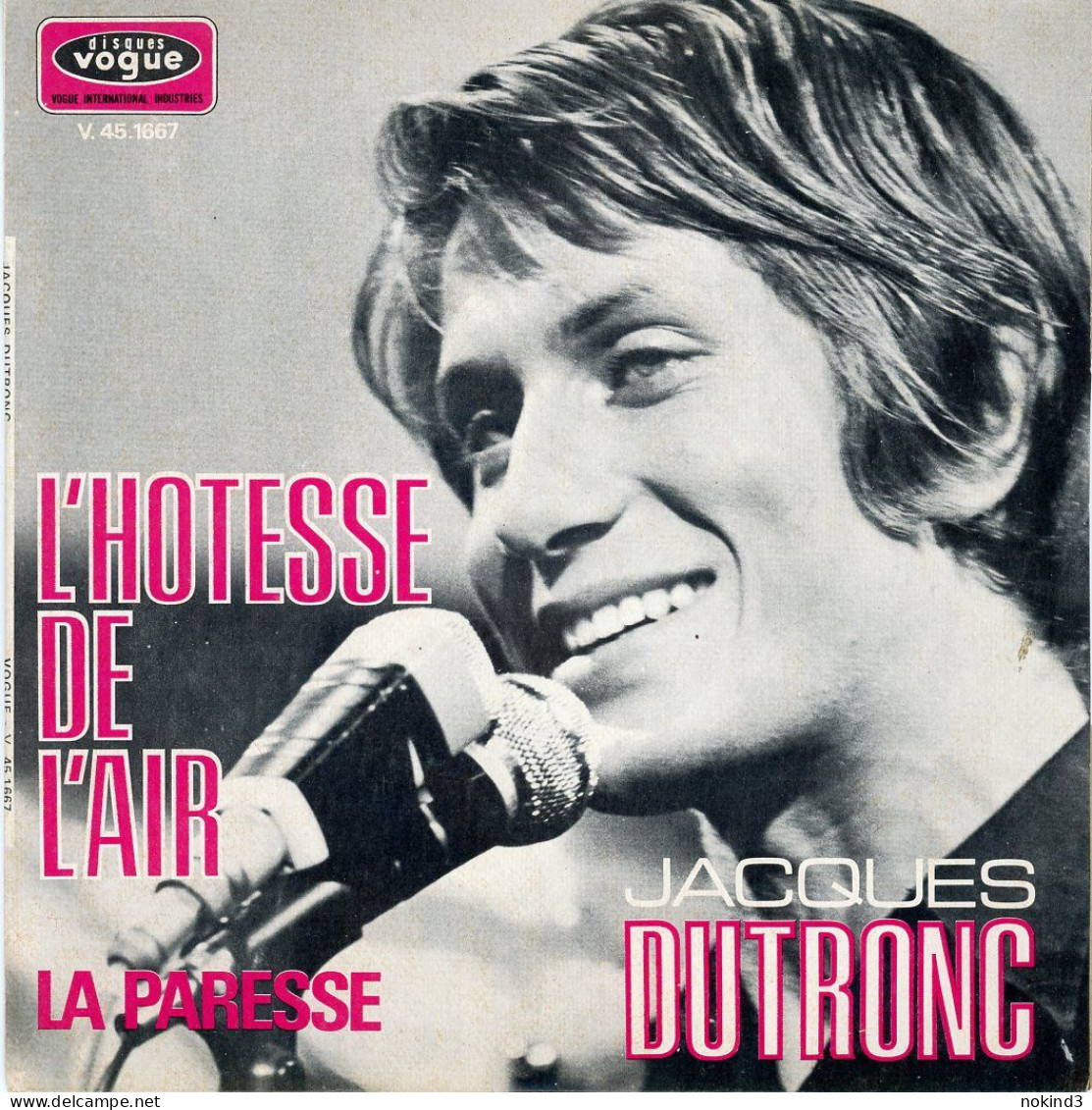 L'hotesse De L'air La Paresse Jacques Dutronc - Other - French Music