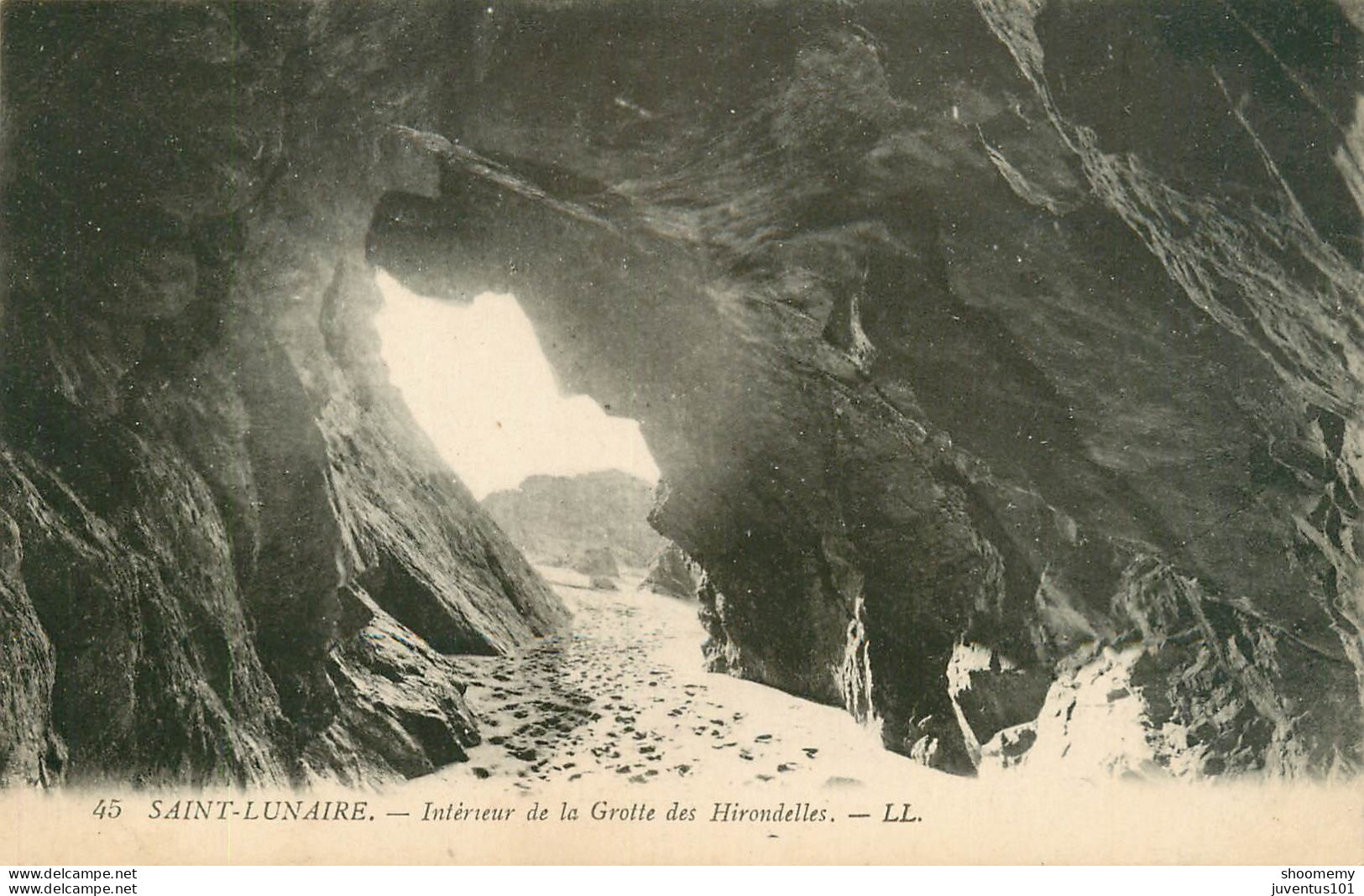 CPA Saint Lunaire-Intérieur De La Grotte Des Hirondelles-45        L2164 - Saint-Lunaire