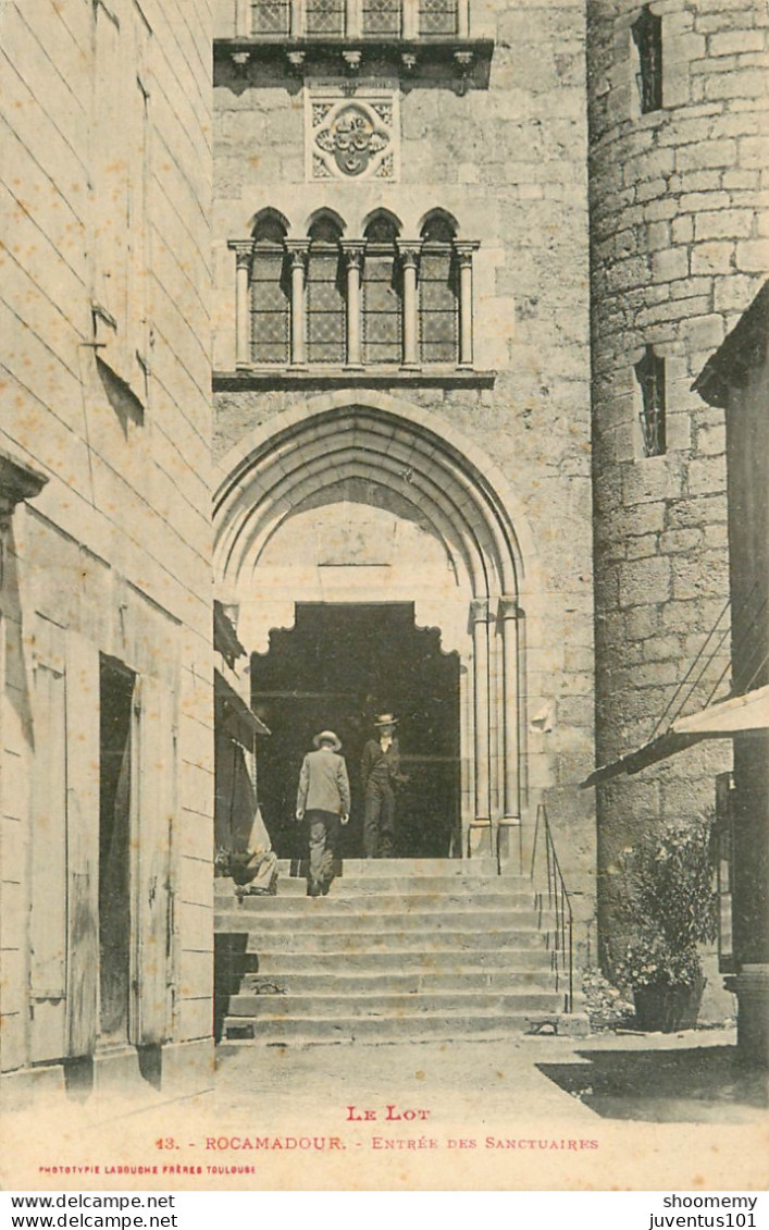 CPA Rocamadour-Entrée Des Sanctuaires-43       L2206 - Rocamadour