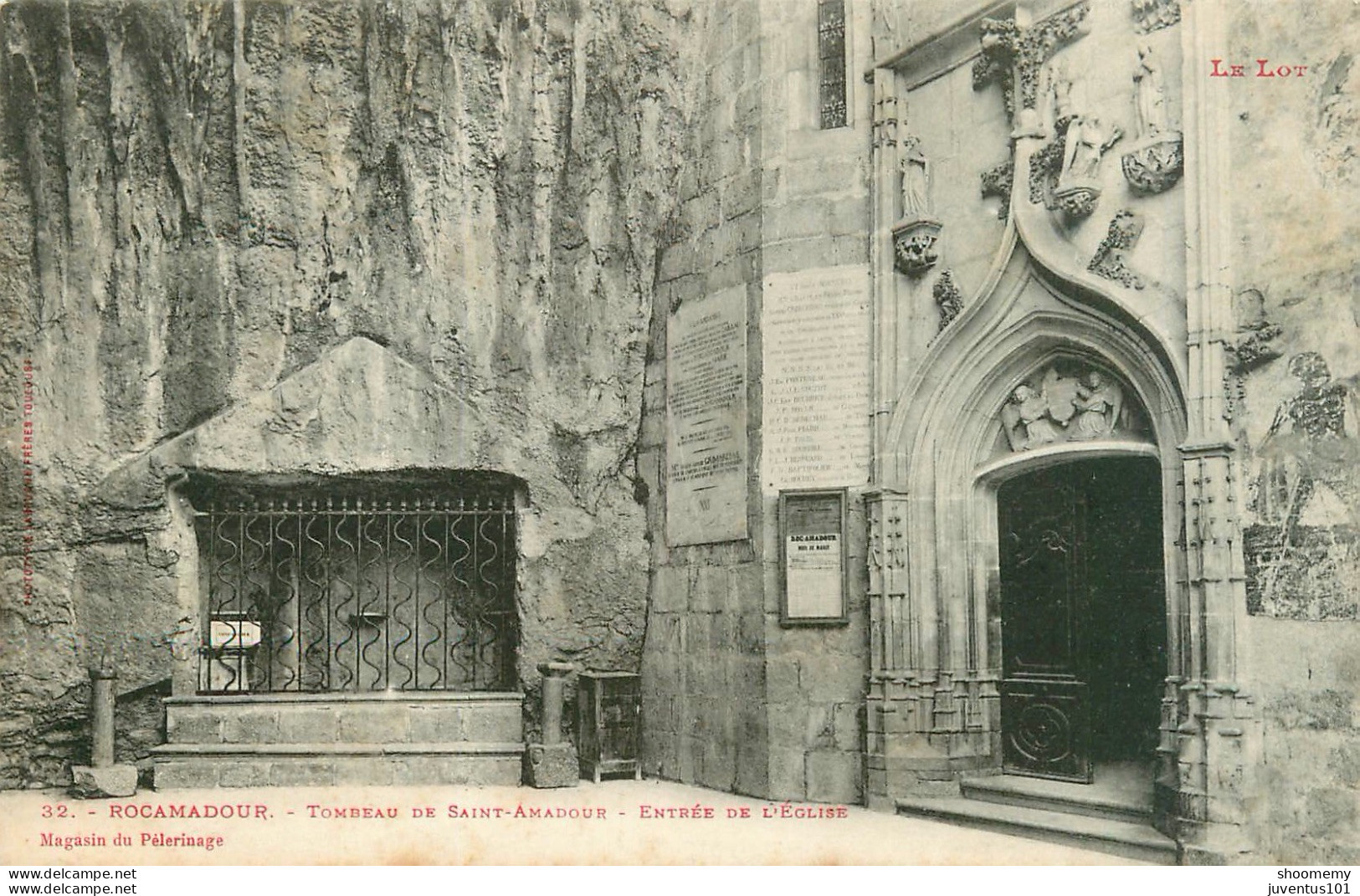 CPA Rocamadour-Tombeau De Saint Amadour-32       L2206 - Rocamadour