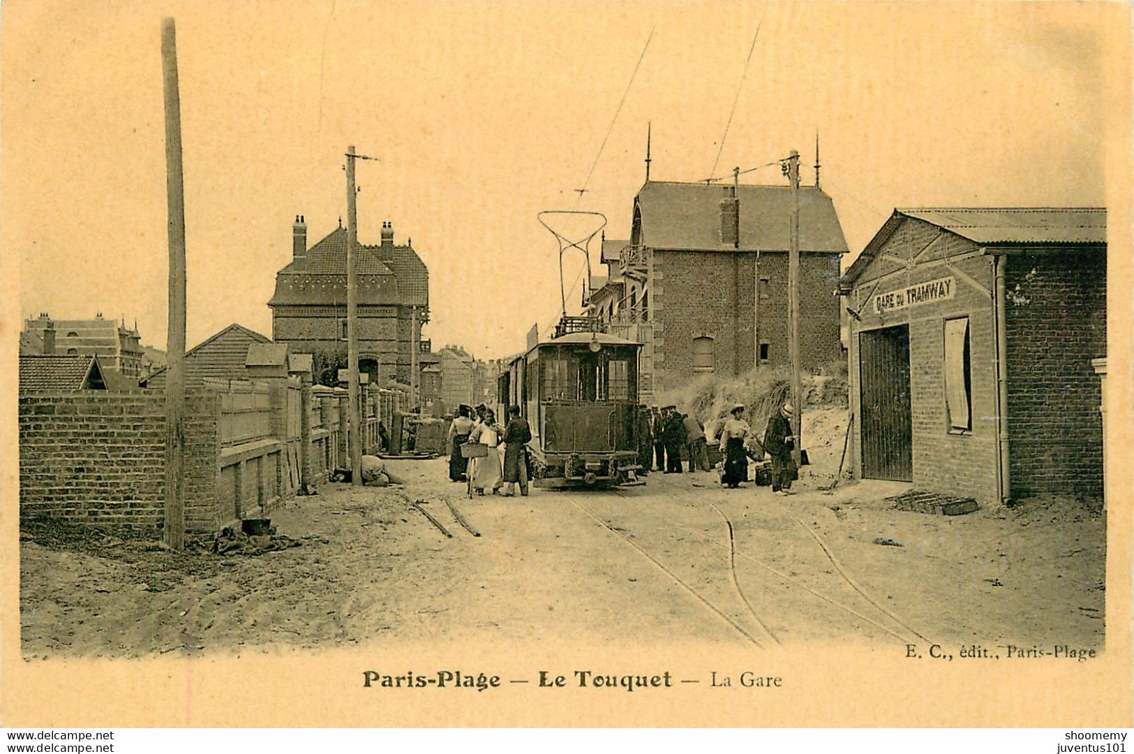 CPA Le Touquet Paris Plage-La Gare    L1706 - Le Touquet