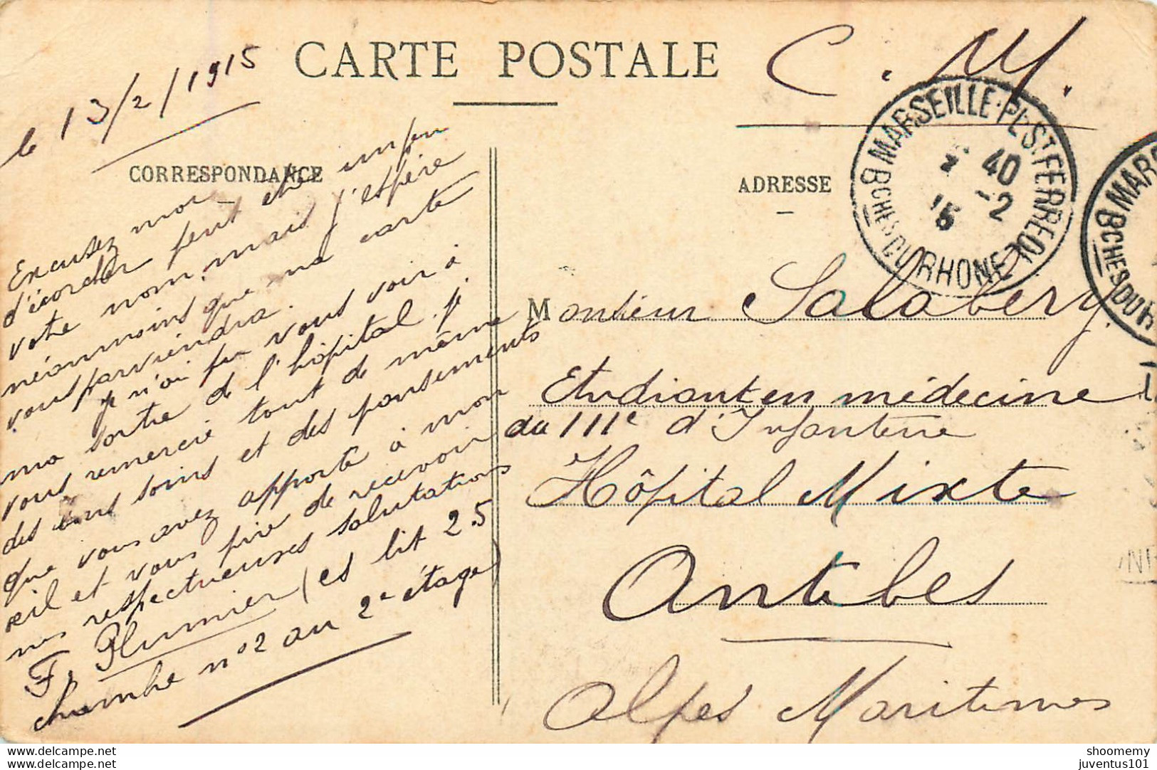 CPA Marseille-Rue De La République-90   L1711 - Canebière, Stadtzentrum