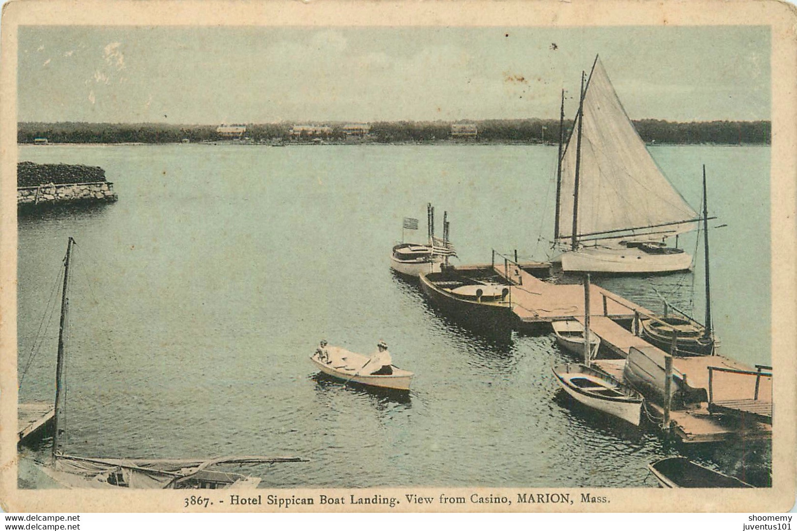 CPA Hotel Sippican Boat Landing.View From Casino,Marion    L2050 - Other & Unclassified