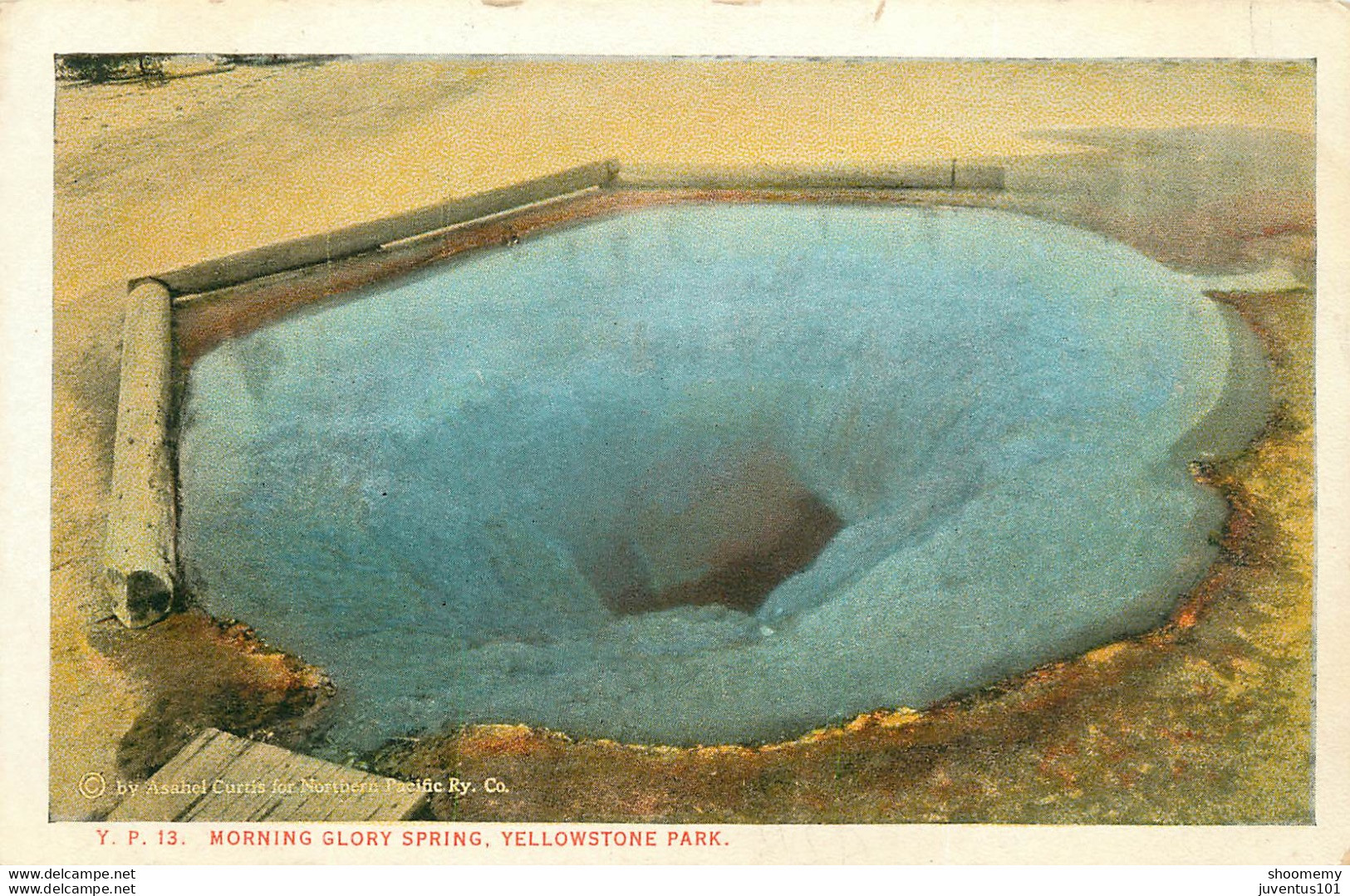 CPA Yellowstone Park-Morning Glory Spring-13    L2050 - Other & Unclassified