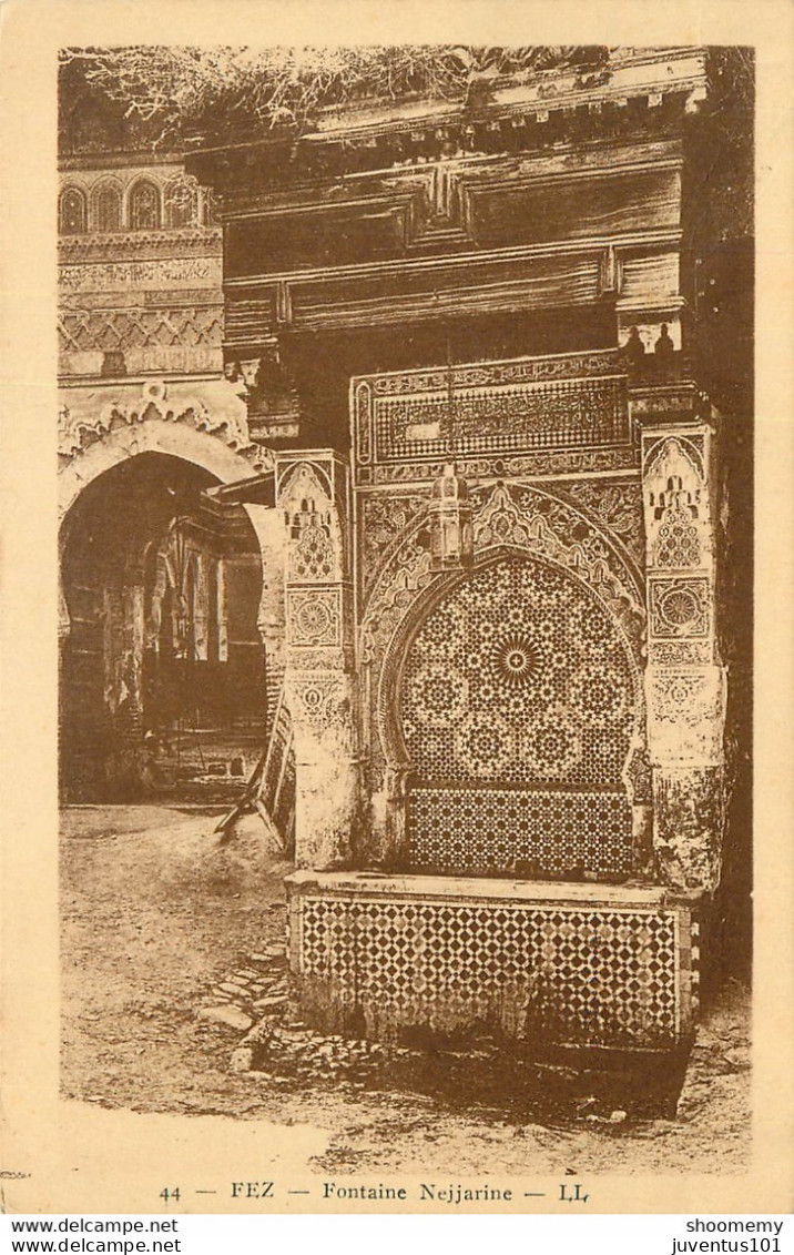 CPA Fez-Fontaine Nejjarine-44       L1638 - Fez