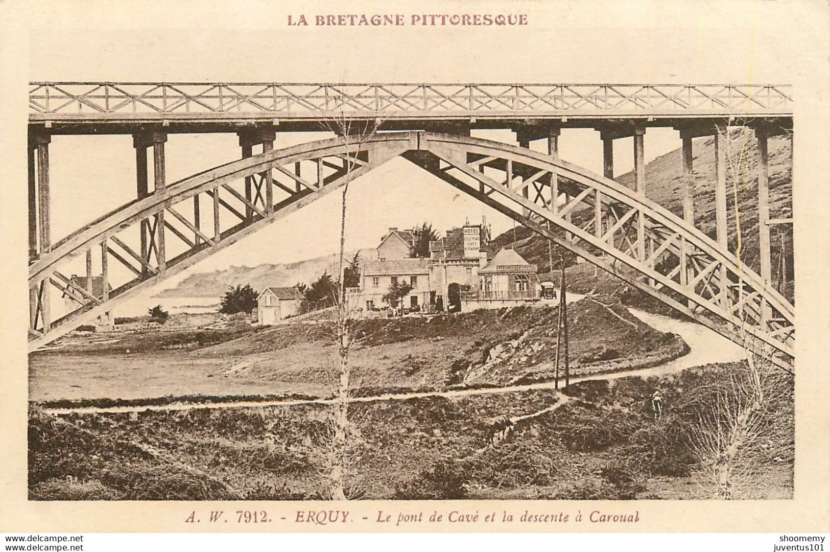 CPA Erquy-Le Pont De Cavé Et La Descente à Caroual-7912        L1667 - Erquy