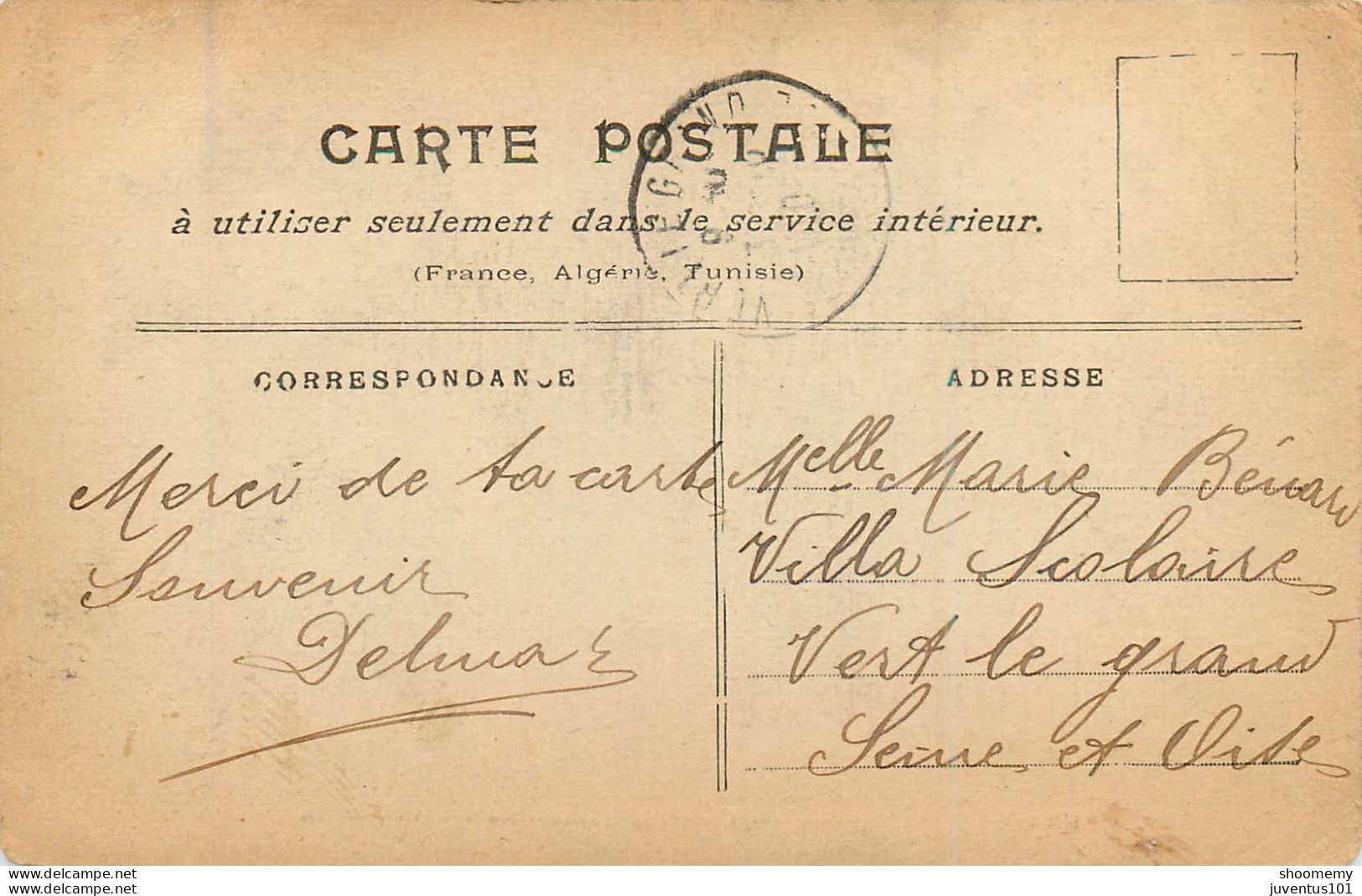 CPA Paris Inondé-Rue Saint Charles-Timbre       L2244 - De Overstroming Van 1910