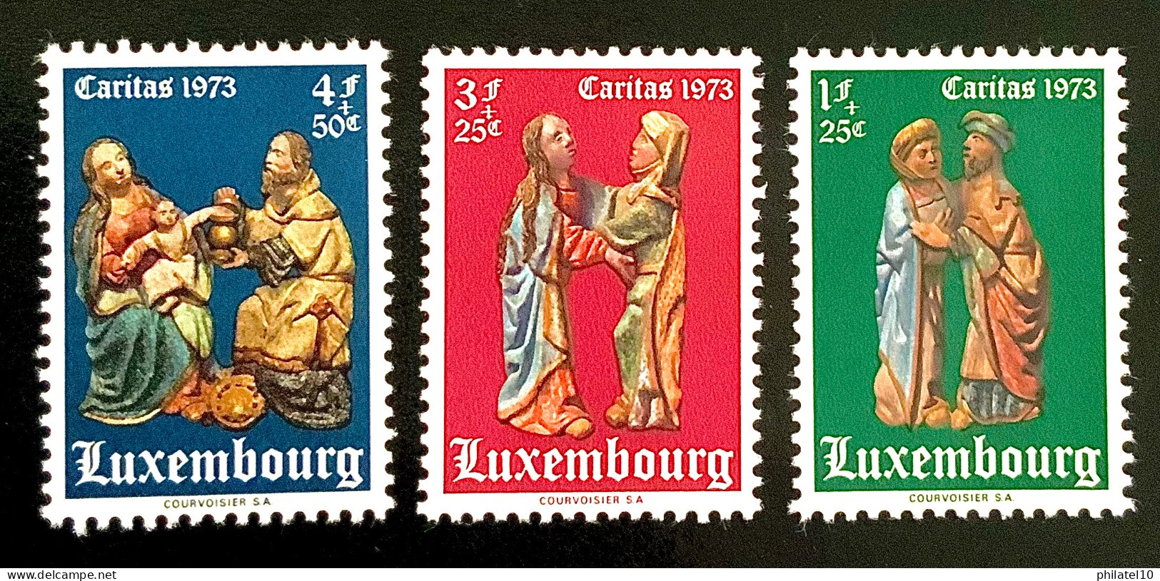 1973 LUXEMBOURG - CARITAS 1973 - NEUF** - Nuevos