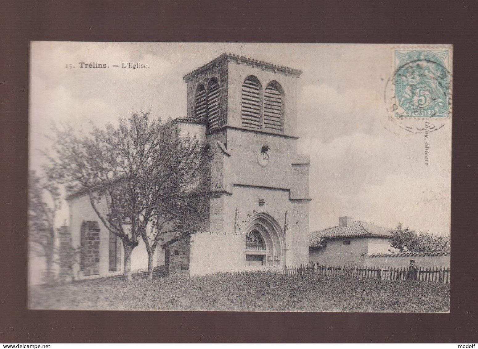 CPA - 42 - Trélins - L'Eglise - Circulée - Other & Unclassified