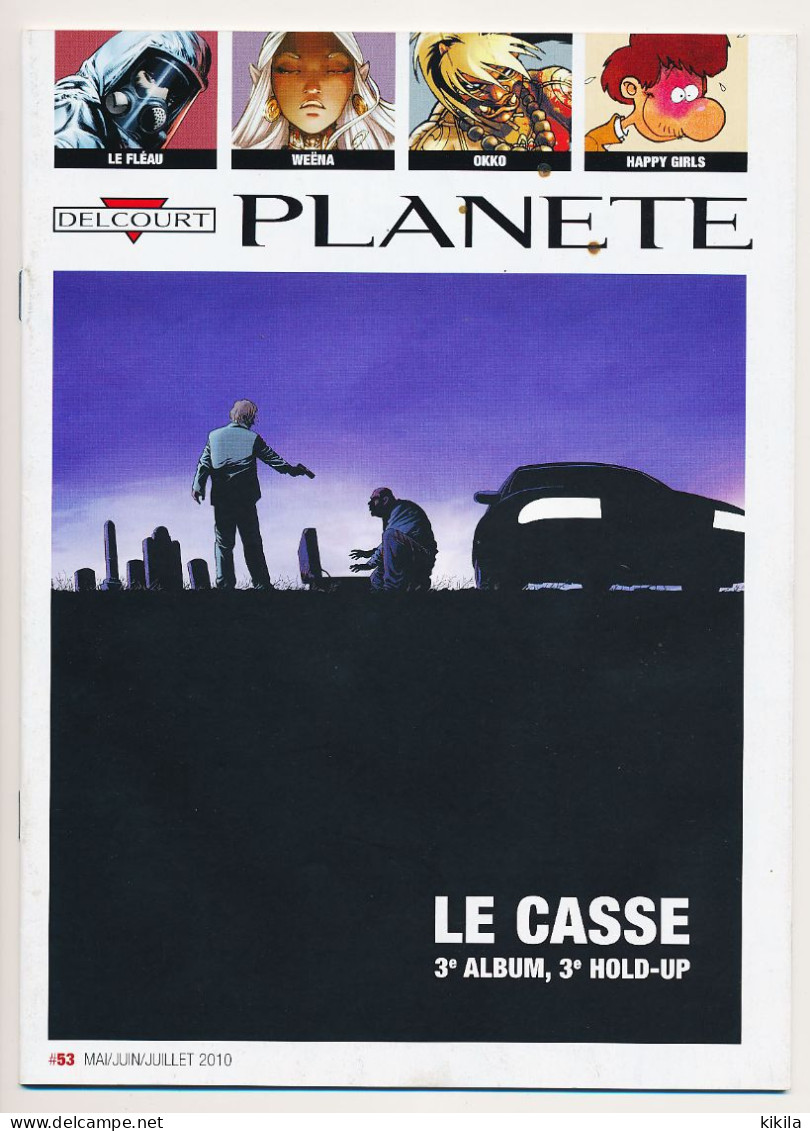PLANÈTE Magazine Trimestriel Des Editions Delcourt N° 53 Mai Juin Juillet 2010 Les Nouveautés En Bandes Dessinées6 - Andere Magazine