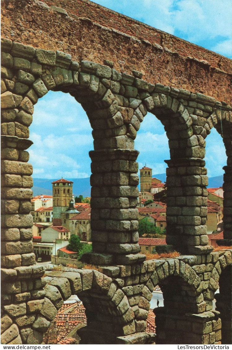 ESPAGNE - Segovia - Détail De L'Aqueduc - Vue Générale - Carte Postale - Segovia