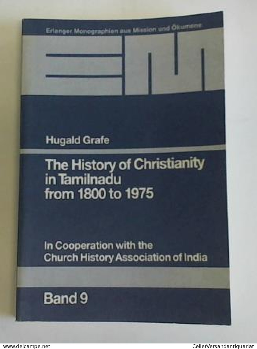 The History Of Christianity In Tamilnadu From 1800 To 1975 Von Grafe, Hugald - Ohne Zuordnung