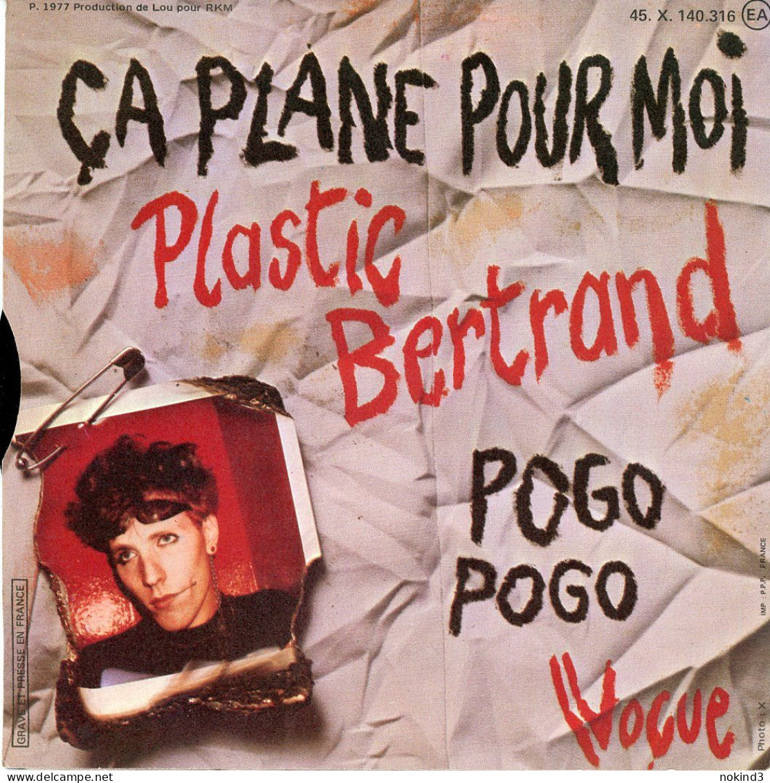 Plastic Bertrand  Ca Plane Pour Moi - Other - French Music