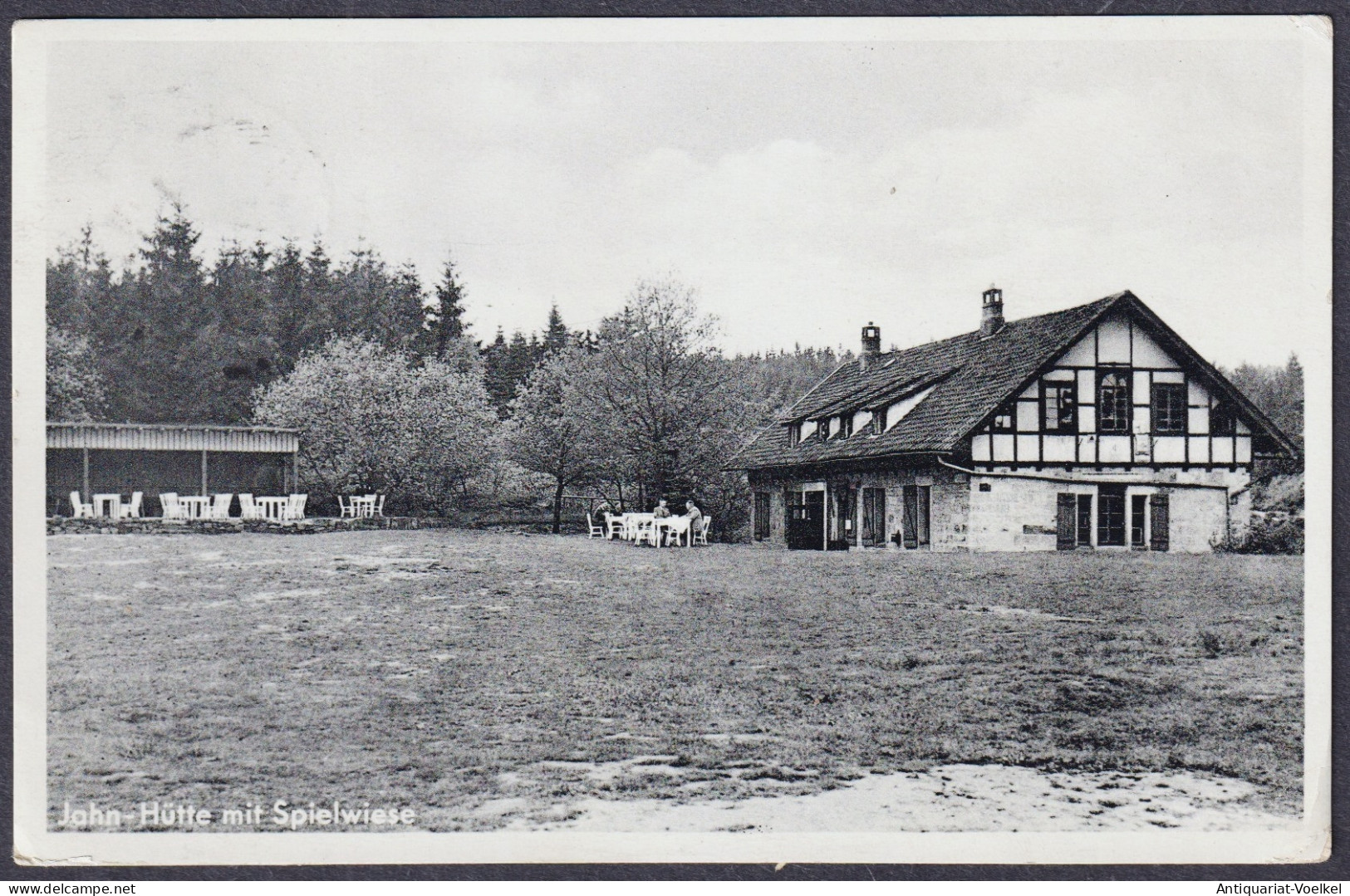 Jahn-Hütte Mit Spielwiese - Jahn-Hütte Julius-Blanck-Hütte / Foto Photo Vintage / Ansichtskarte AK Postcard - Non Classés