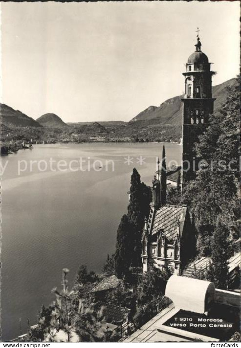 11656179 Morcote TI Chiesa Lago Di Lugano Verso Porto Ceresio Morcote - Autres & Non Classés