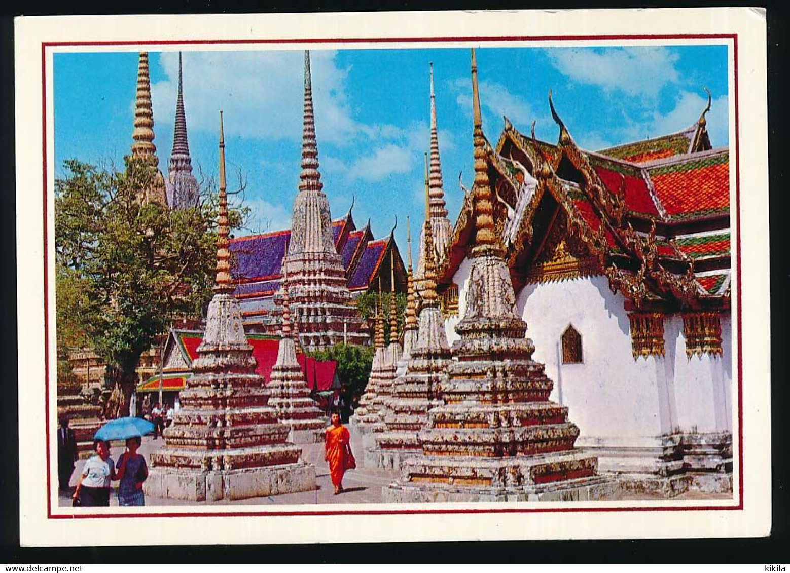 CPSM 10.5 X 15 Thaïlande (143)  BANGKOK Inside Wat Pho   A L'intérieur Du Wat Pho - Thaïland