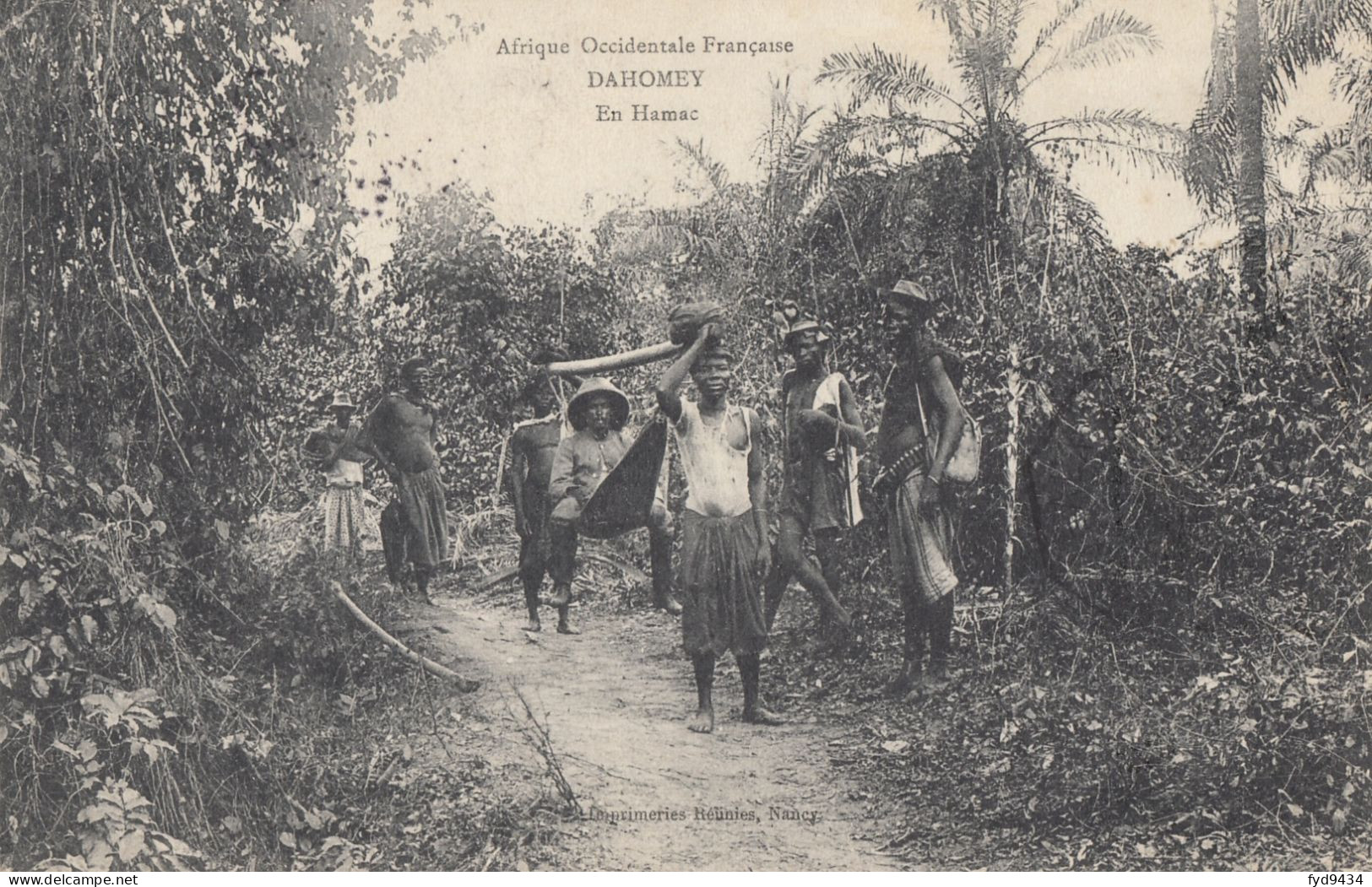 CPA - En Hamac - Dahomey