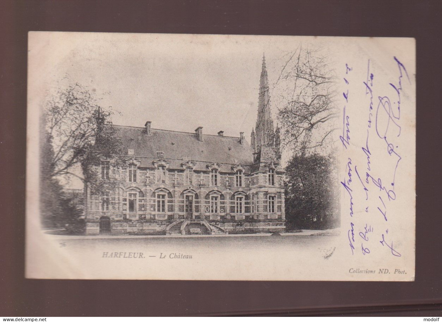 CPA - 76 - Harfleur - Le Château - Précurseur - Circulée En 1902 - Harfleur