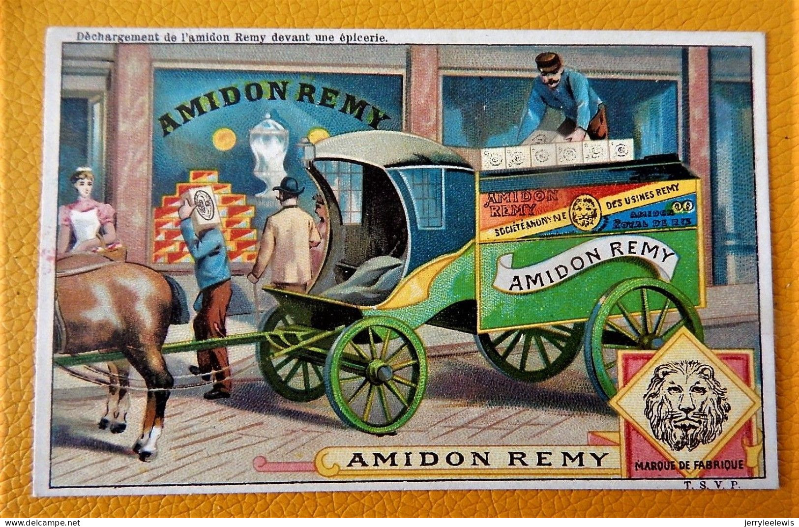 CHROMO  " AMIDON REMY "    (11  X 7 Cm) - Liebig