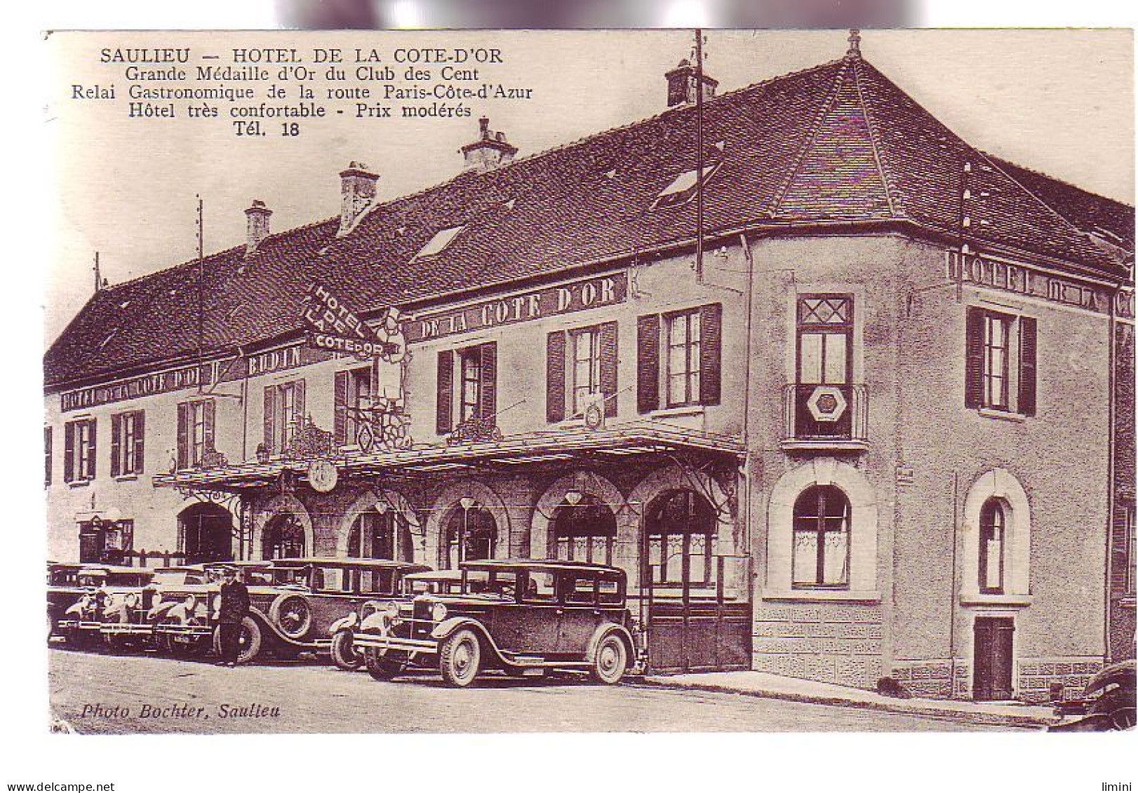 21 - SAULIEU - HÔTEL De La CÔTE D'OR - AUTOMOBILE - - Saulieu