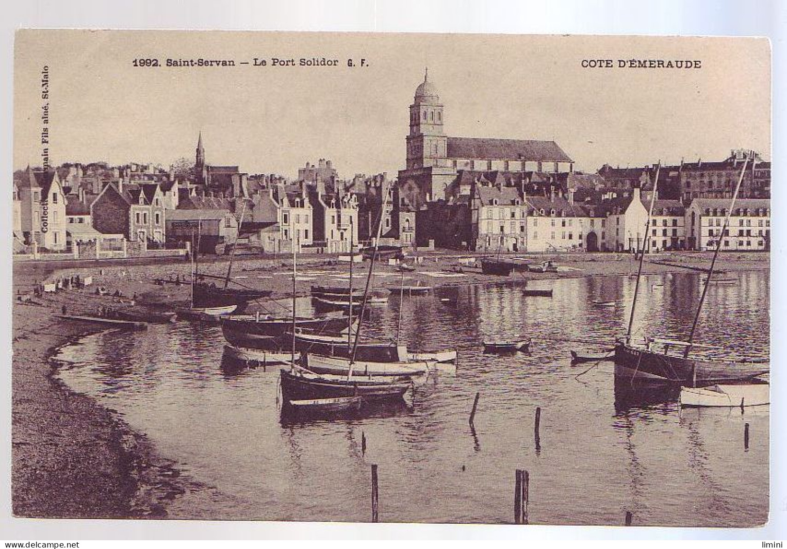 35 - SAINT-SERVAN - LE PORT SOLIDOR - ANIMÉE - - Saint Servan