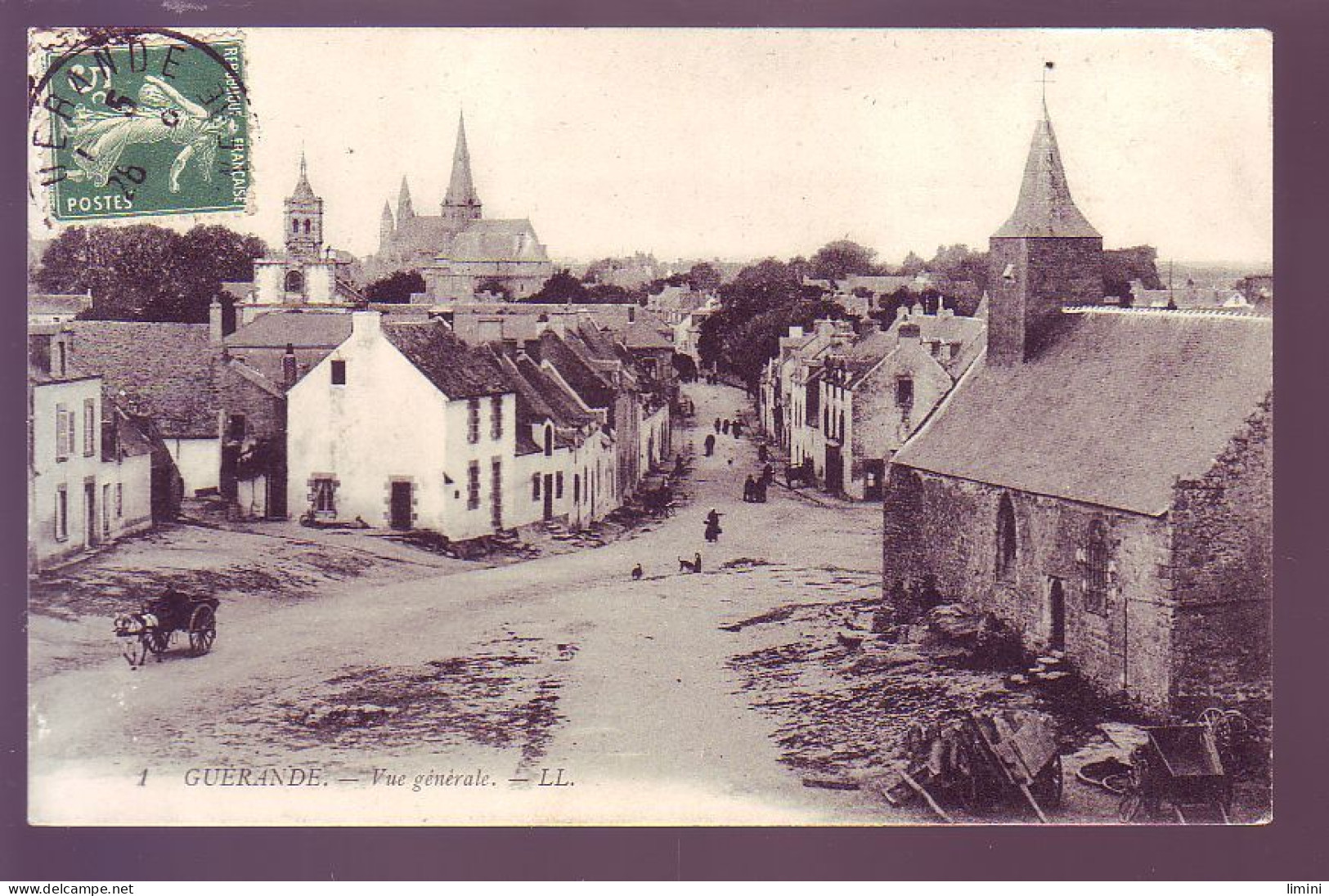 44  - GUERANDE - VUE GÉNÉRALE - ANIMÉE - - Guérande